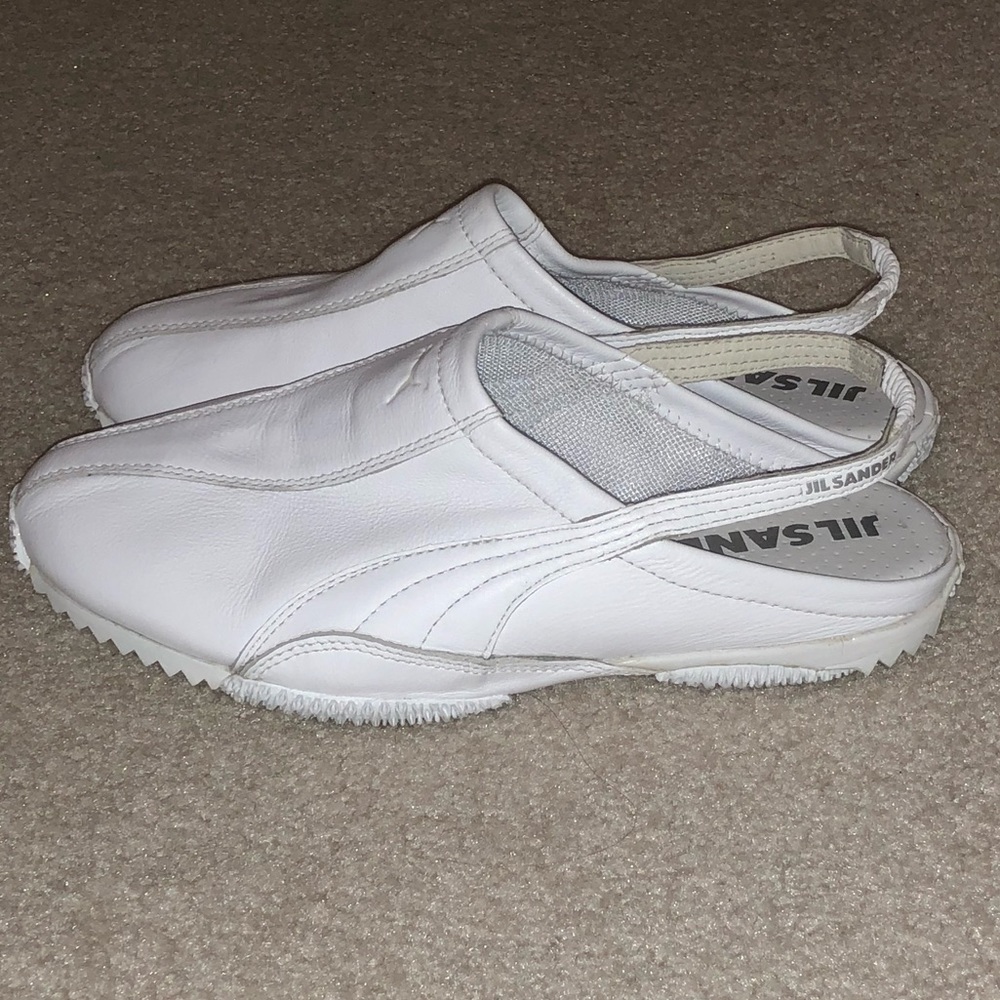 ❤️Lightly worn: Jil Sander by Puma leather shoes